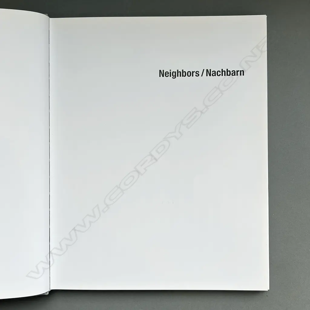 COLLIER SCHORR: FORESTS & FIELDS VOLUME 1 NEIGHBOURS Image 1++